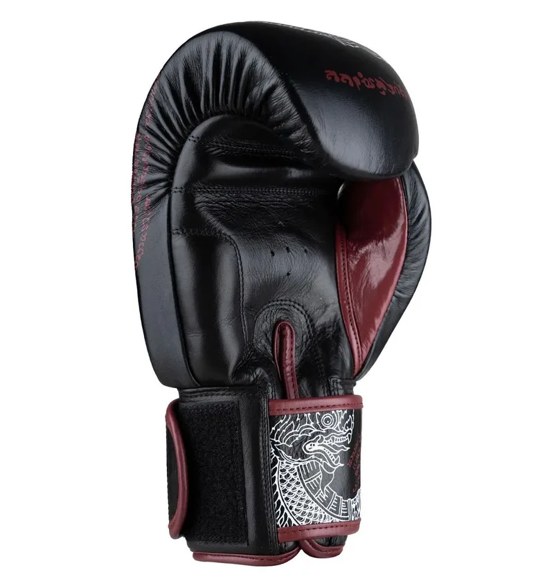 Boxing gloves Sak Yant Naga Black