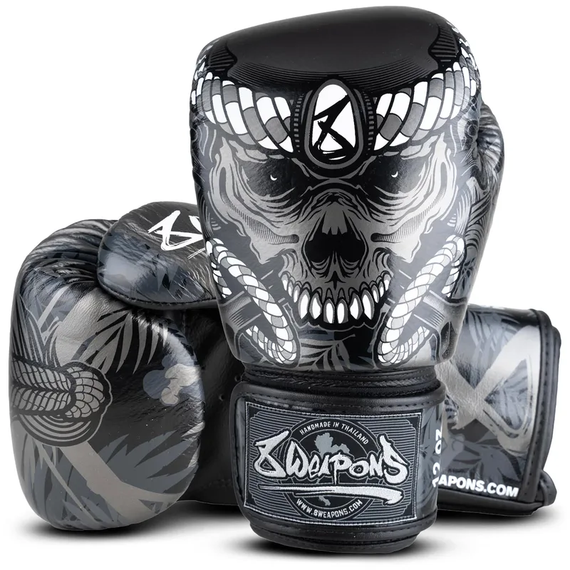 Boxing gloves Bone Island Black