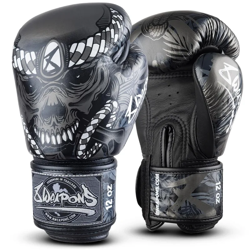 Boxing gloves Bone Island Black