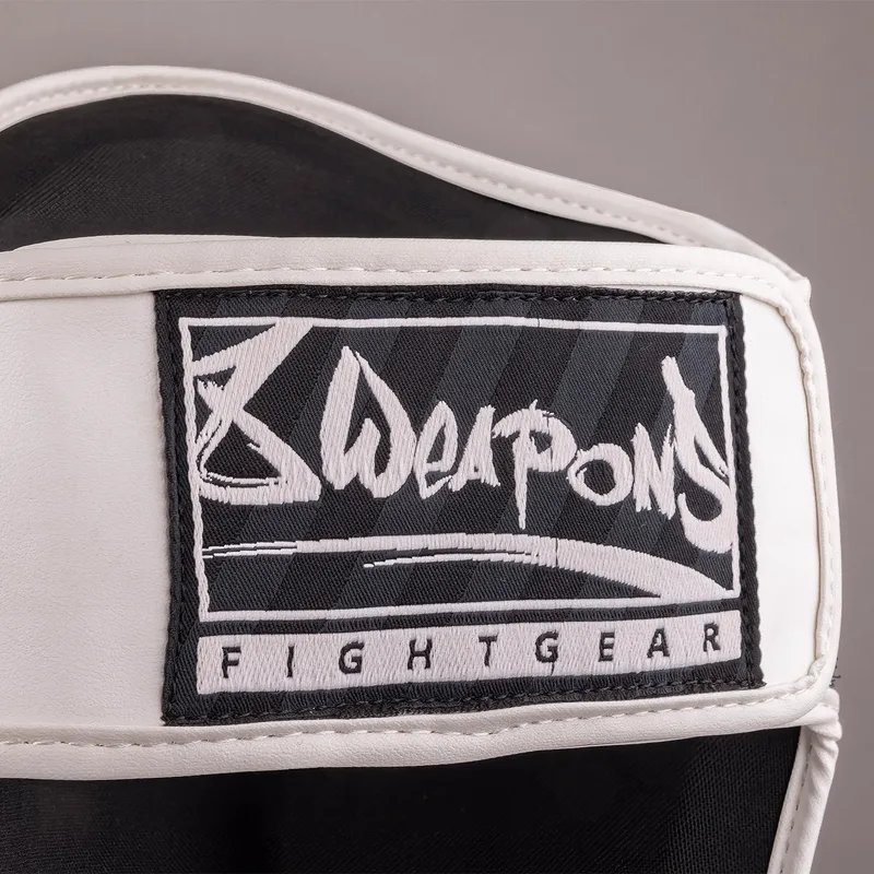 Muay Thai Shin Guard Unlimited 2.0 White/Black
