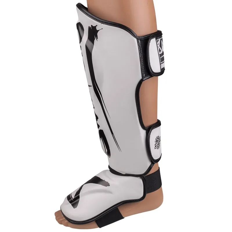 Muay Thai Shin Guard Unlimited 2.0 White/Black