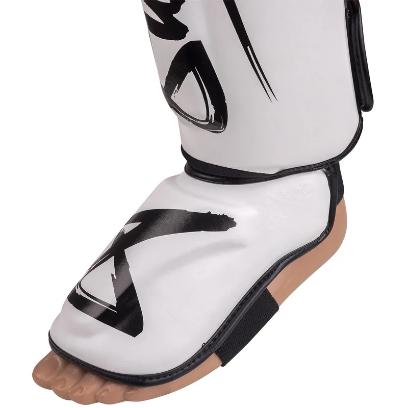Muay Thai Shin Guard Unlimited 2.0 White/Black