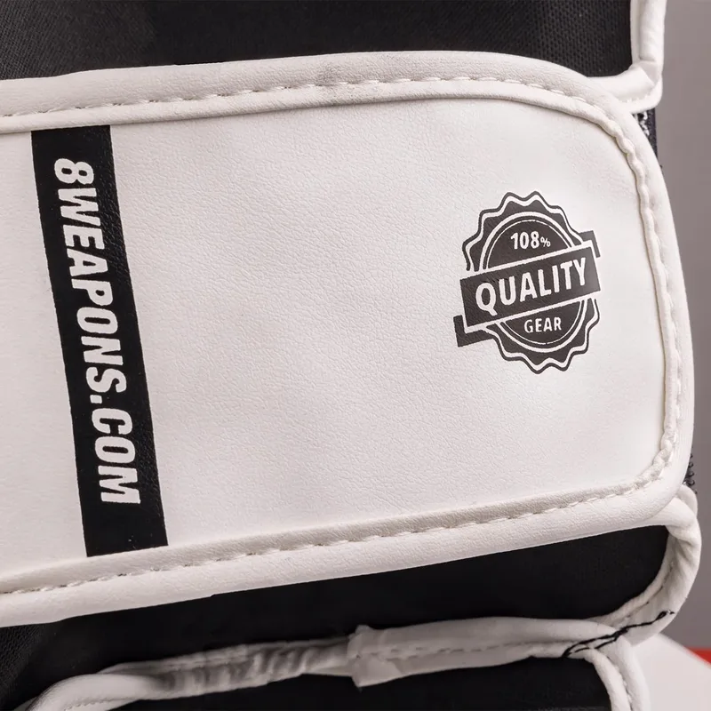 Muay Thai Shin Guard Unlimited 2.0 White/Black