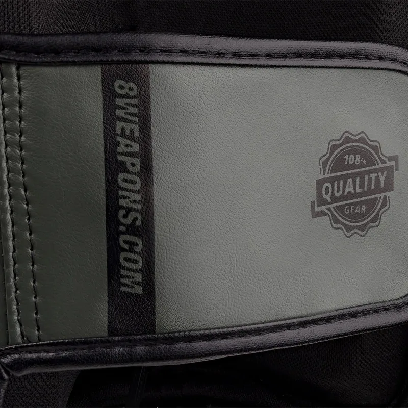 Muay Thai Shin Guard Unlimited 2.0 Olive/Black