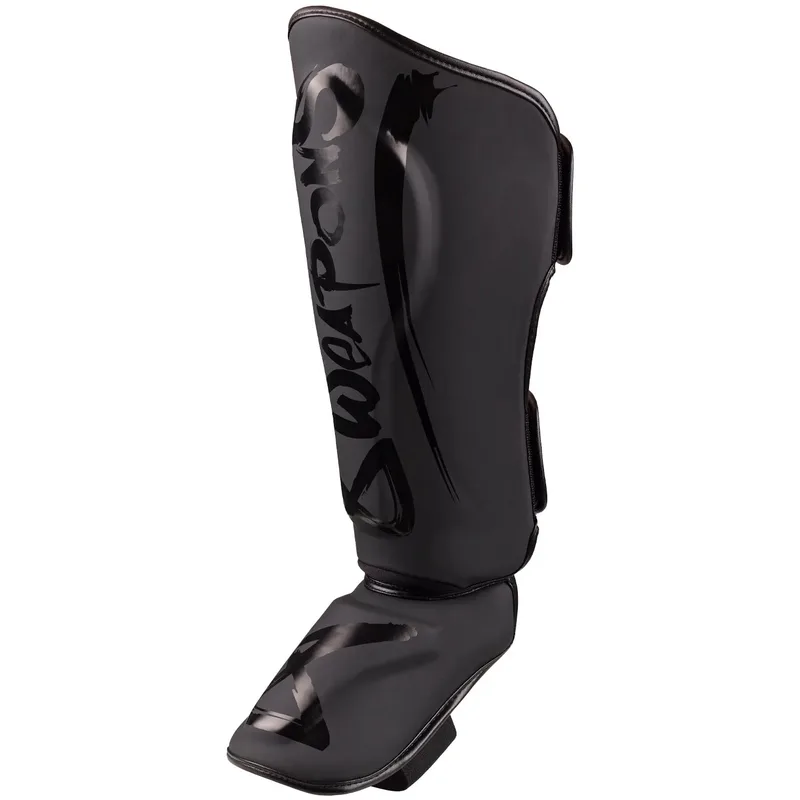 Muay Thai Shin Guard Unlimited 2.0 Black/Black