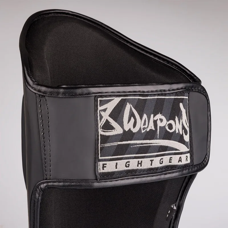 Muay Thai Shin Guard Unlimited 2.0 Black/Black