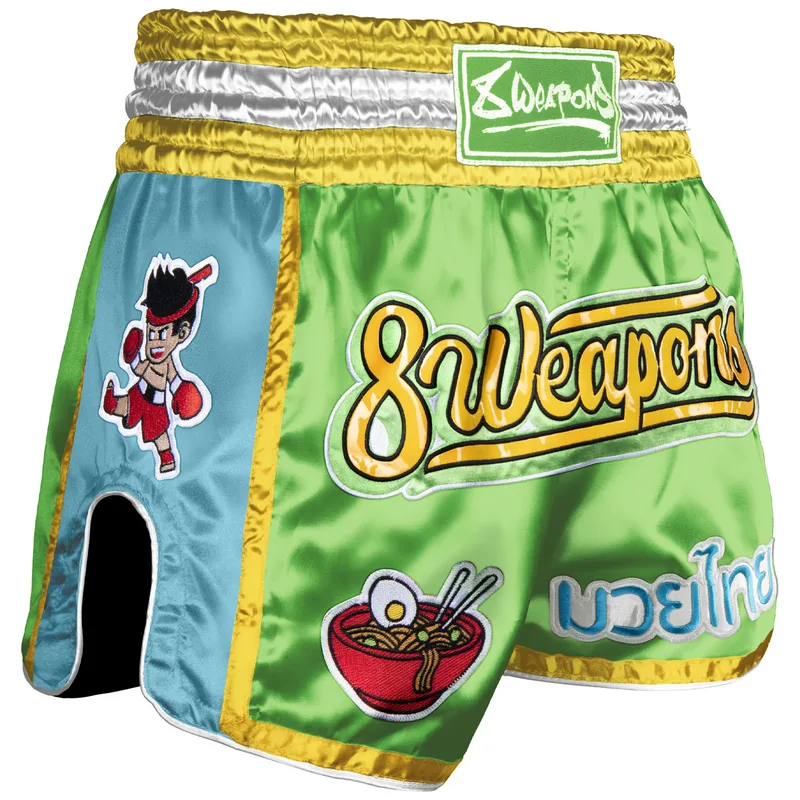 Muay Thai Short Yummy Green