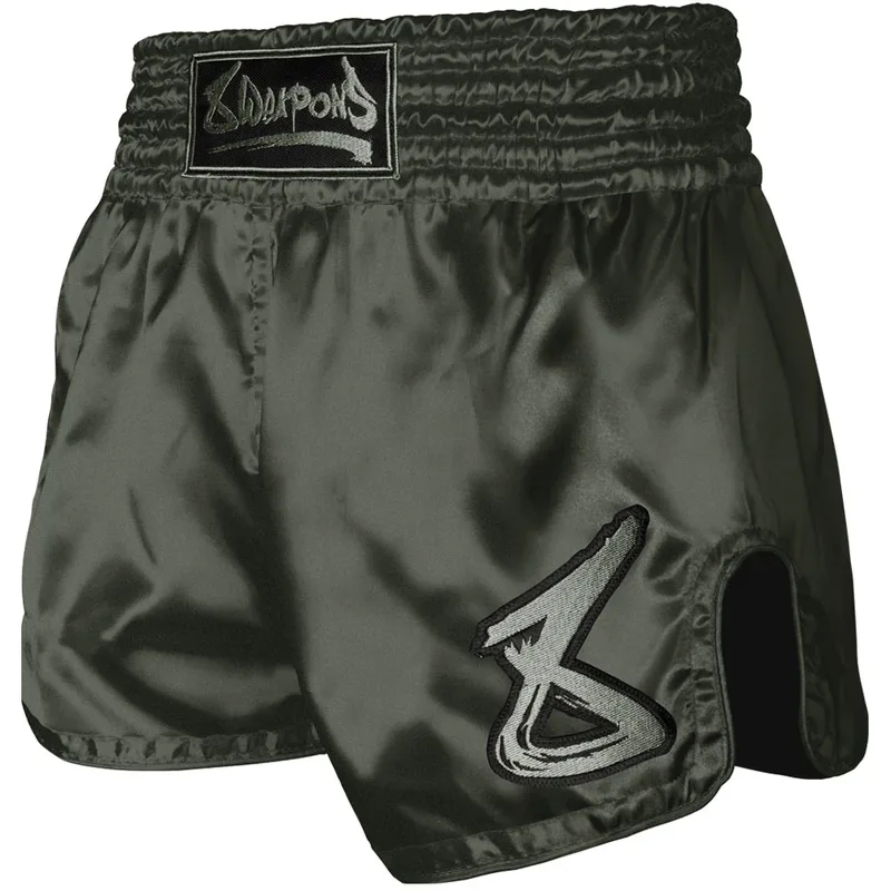 Muay Thai Short Strike Olive