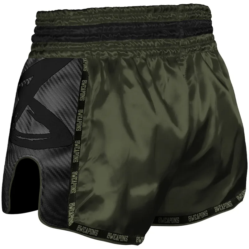 Muay Thai Short Carbon Underworld Olive