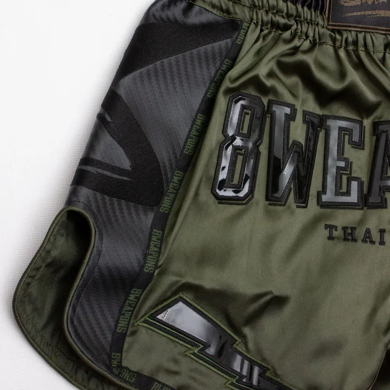 Muay Thai Short Carbon Underworld Olive