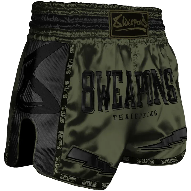 Muay Thai Short Carbon Underworld Olive