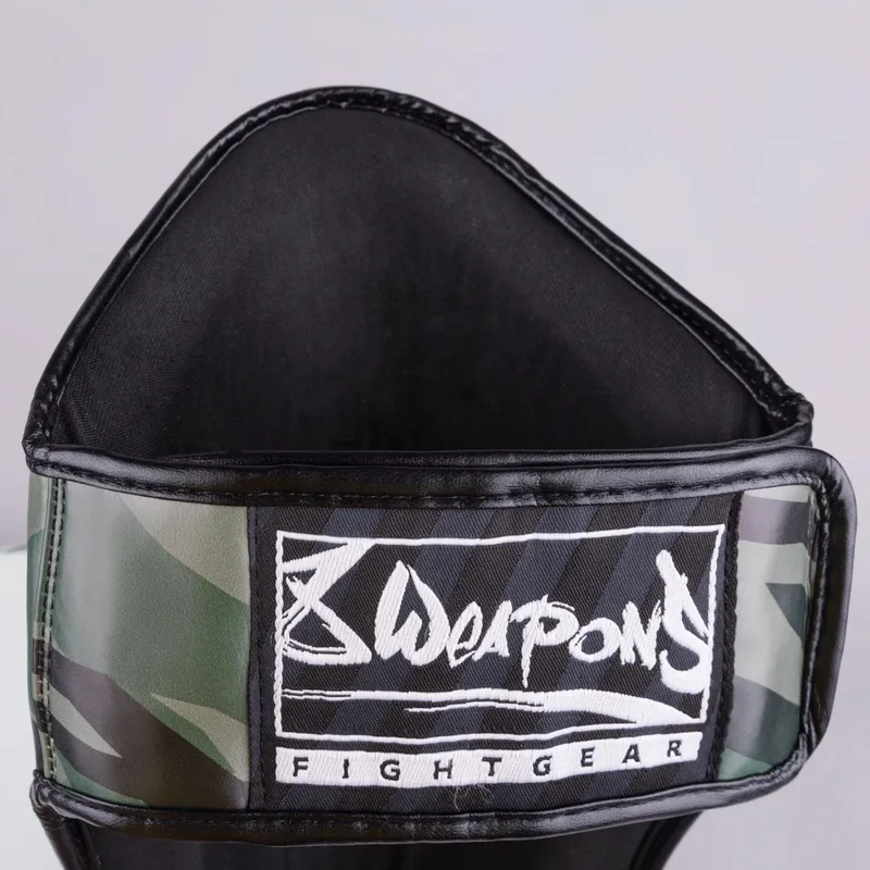 Muay Thai Shin Guard Unlimited 2.0 Woodland Camo