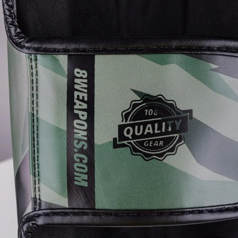Muay Thai Shin Guard Unlimited 2.0 Woodland Camo