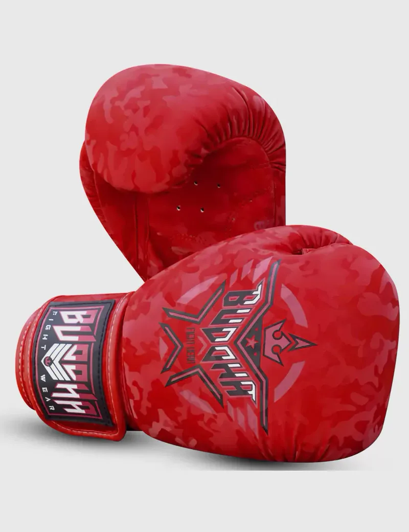 Boxing gloves Army Red